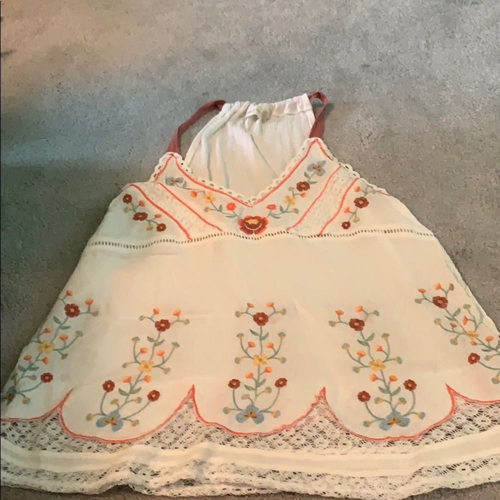 Altarid State Embroidered Lace Tank